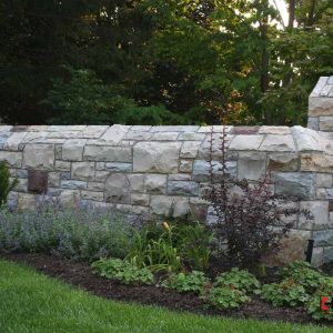 Stone Fence by Ch Stonework stone mason Toronto