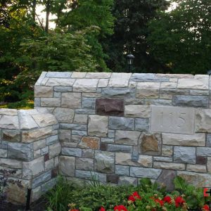 Stone Fence by Ch Stonework stone mason Toronto