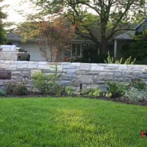 Stone Fence by Ch Stonework stone mason Toronto