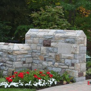 Stone Fence by Ch Stonework stone mason Toronto