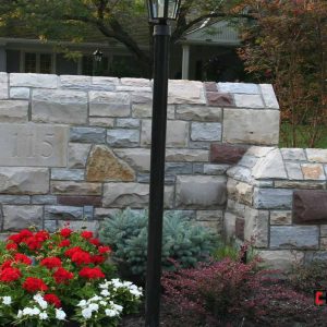 Stone Fence by Ch Stonework stone mason Toronto