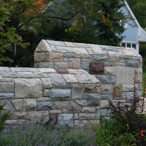 Stone Fence by Ch Stonework stone mason Toronto
