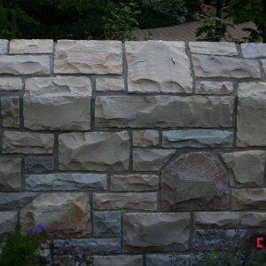 Stone Fence by Ch Stonework stone mason Toronto