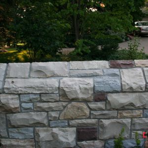 Stone Fence by Ch Stonework stone mason Toronto