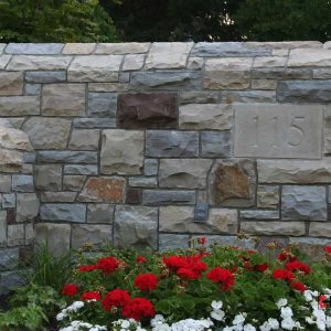 Stone Fence by Ch Stonework stone mason Toronto