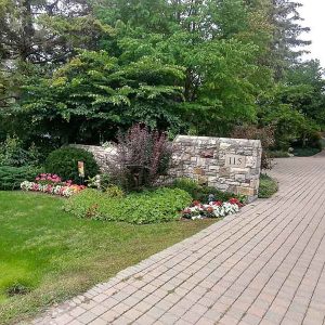 Stone Fence by Ch Stonework stone mason Toronto