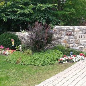 Stone Fence by Ch Stonework stone mason Toronto