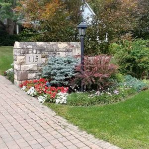 Stone Fence by Ch Stonework stone mason Toronto