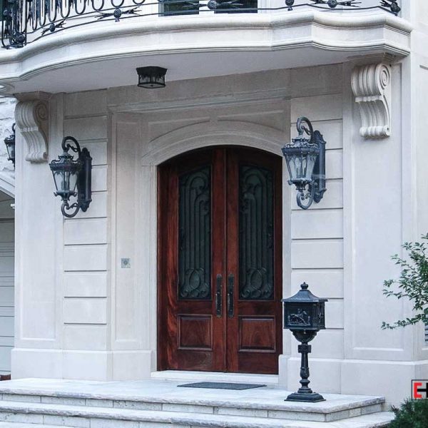 excellent stone installation by Stone Mason Toronto Custom Build Homes