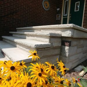 CH Stonework Toronto Stone Masonry Contractor 20172 Toronto Stone Entry Feature