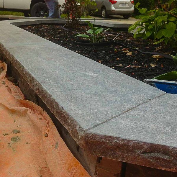 Retaining Wall Capping Installation Toronto by CH Stone Mason Contractor